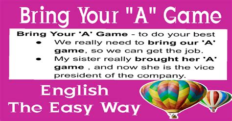 Bring Your AGame. .